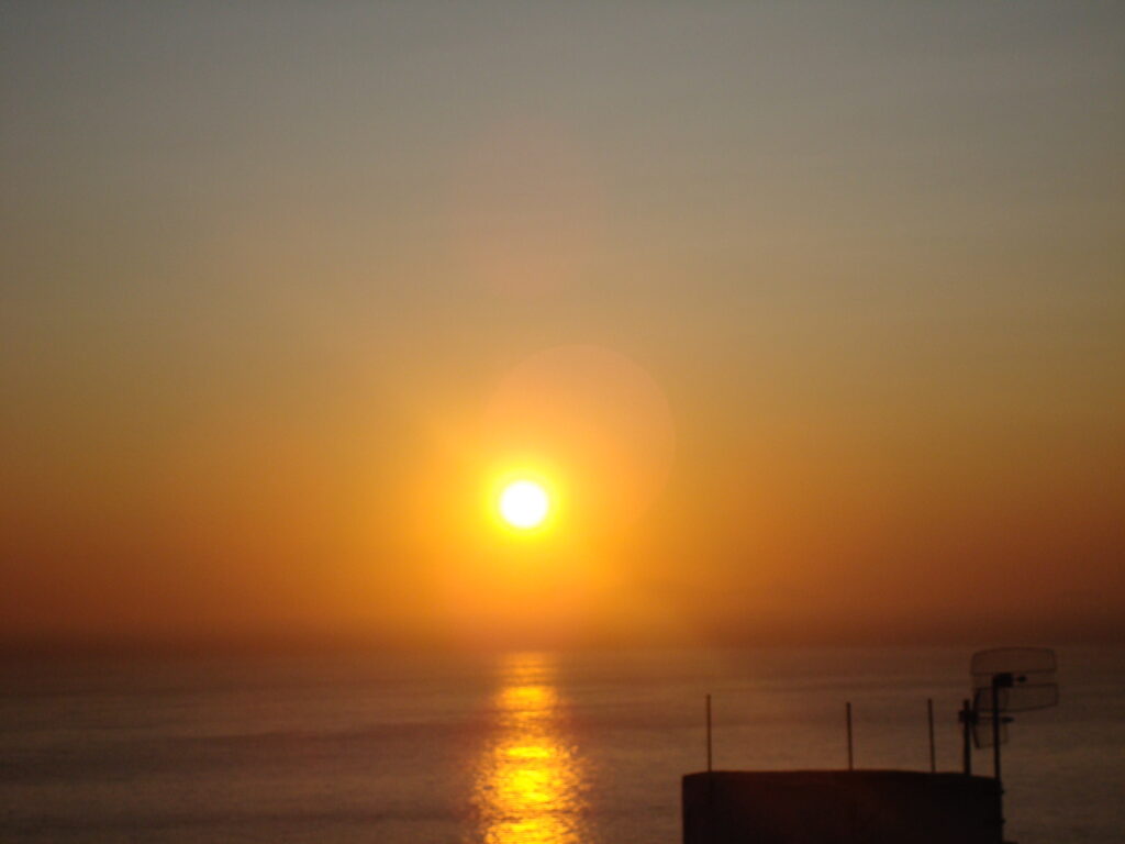 Sunset in Santorini