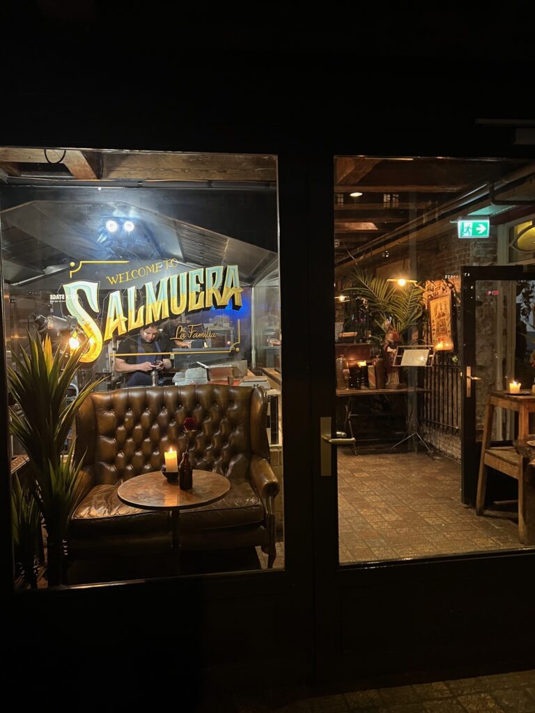 Salmuera, a Latin American restaurant in the Jordaan area