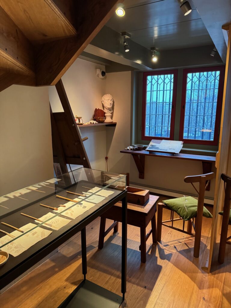 Rembrandt House Museum allows visitors into the studio Rembrandt used and taught students in the attic