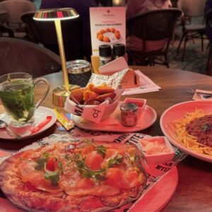 Although touristy, the Majestic offers good food with an amazing patio to relax.