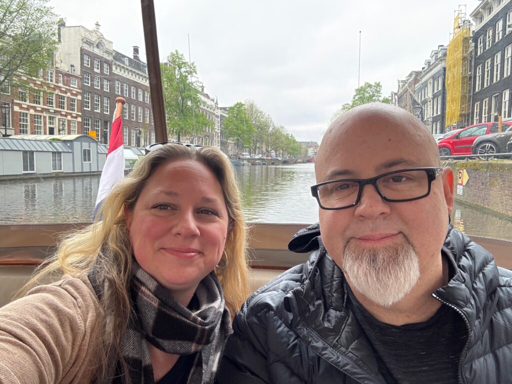 Laura & Ken on Pure Boats Canal Cruise