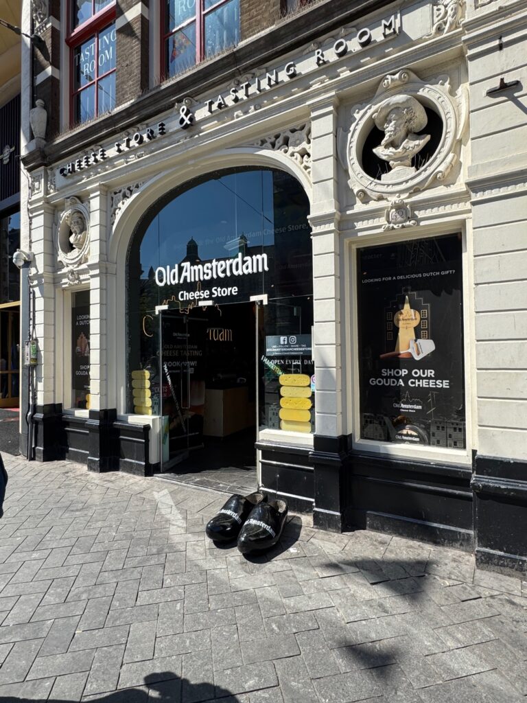 Old Amsterdam Cheese Store- my favorite of the touristy cheese shops