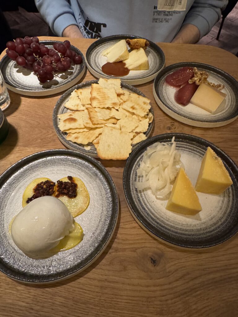 Cheese meal at Kaasbar