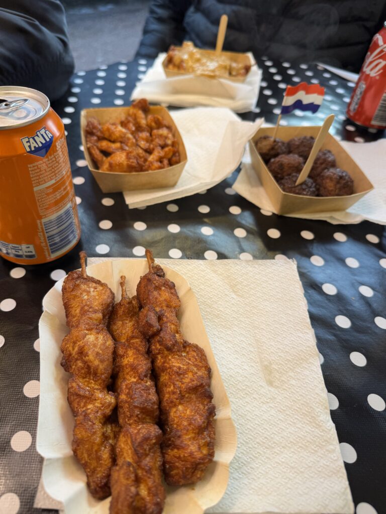 Chicken from a food stall at Benny's Chicken